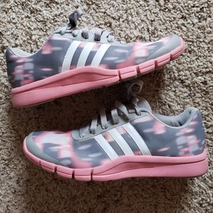 Pink & Grey Adidas
